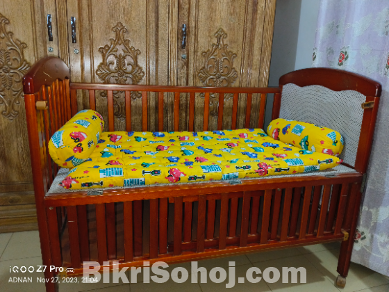Baby cot for sell fresh condition